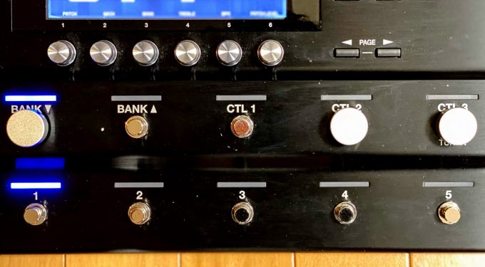 GT-1000のスイッチ